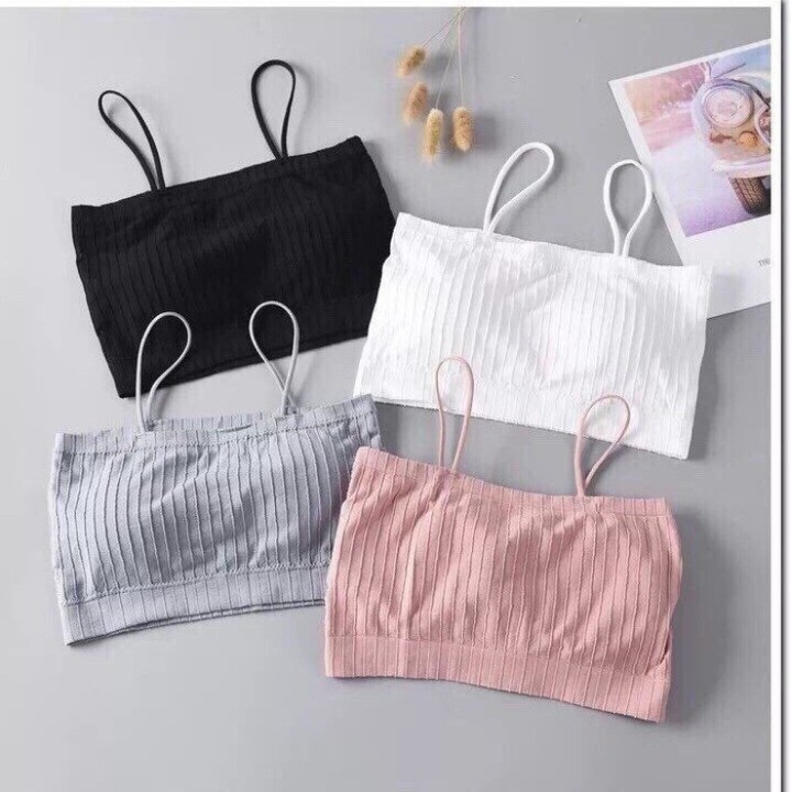 Áo Bra Len Gân, Áo Lót Gân Tăm Co giãn 4 chiều LaCa store H19-2