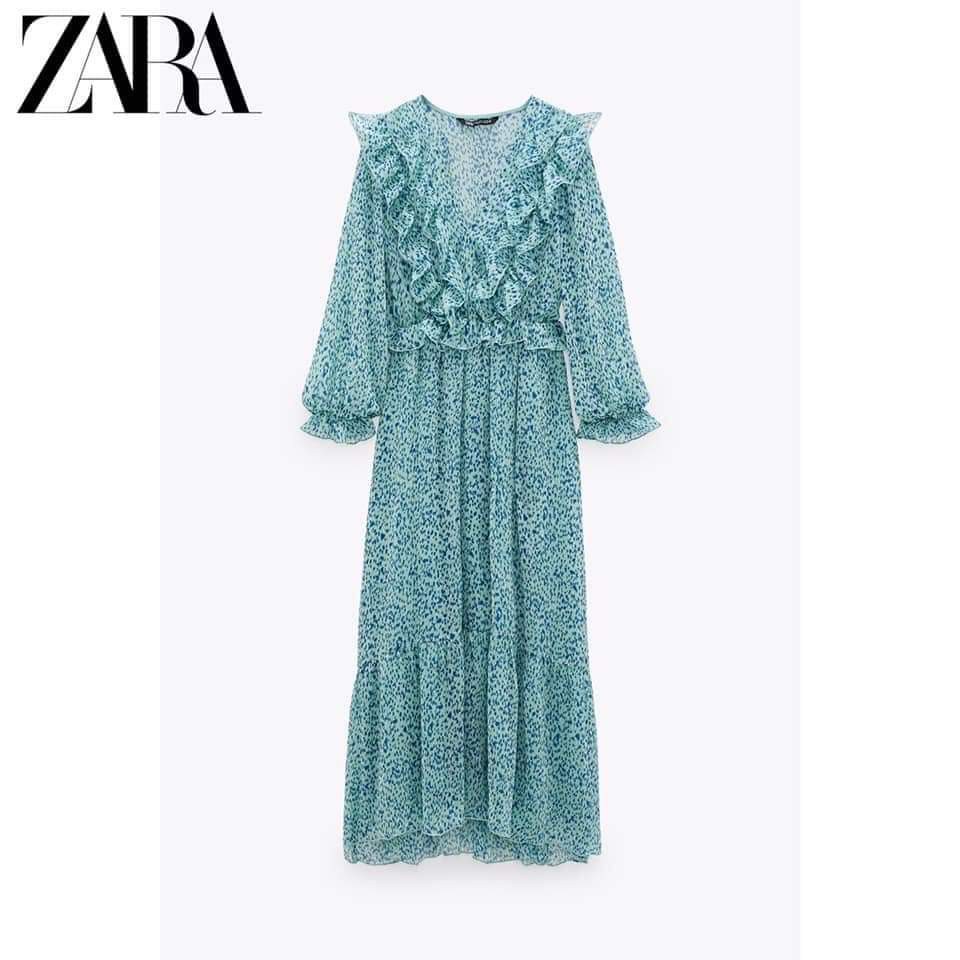 Váy voan đuôi cá zara