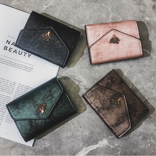 Ví Nữ Đẹp❤️FREESHIP 50K❤️Ví Bóp Da Nữ Mini Pisa Hình Cây Siêu Đẹp VD17