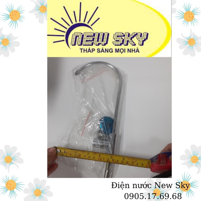 Vòi cổ ngỗng inox dùng cho cây máy nước nóng lạnh