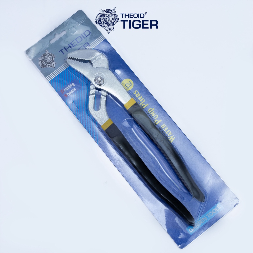 Kìm Mỏ Quạ thép CRV Theoid Tiger có 2 kích thước 10" và 12" - Bảo hành 12 tháng - 1 đổi 1