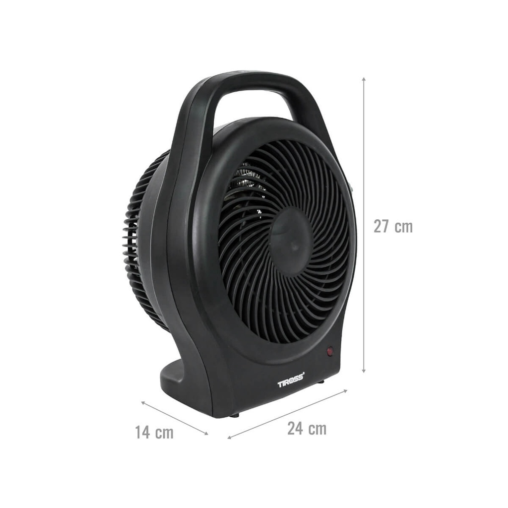 Quạt sưởi hai chiều Tiross TS9441(2000w)