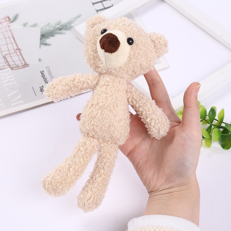 Móc khóa gấu bông treo balo siêu dễ thương , treo túi xách, treo móc khoá