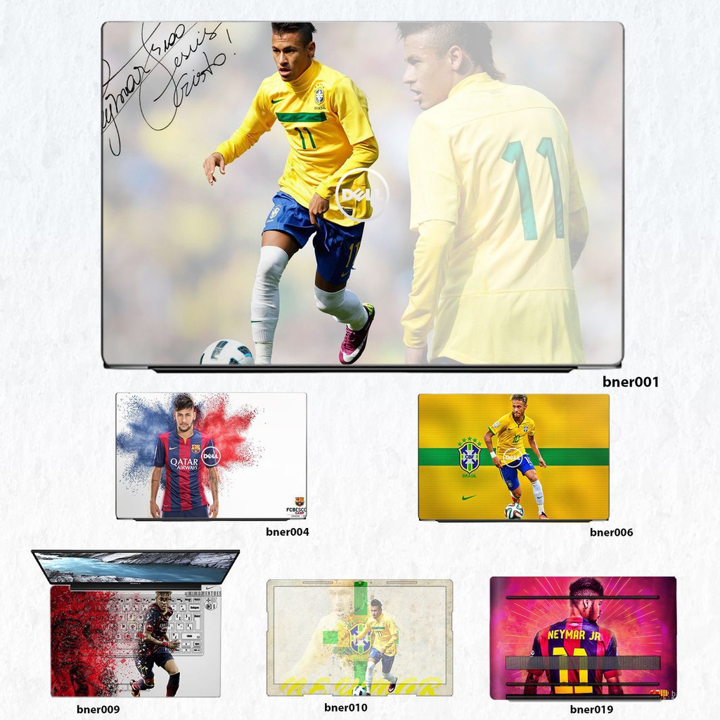 Skin dán Laptop Dell in hình Neymar (inbox mã máy cho Shop)