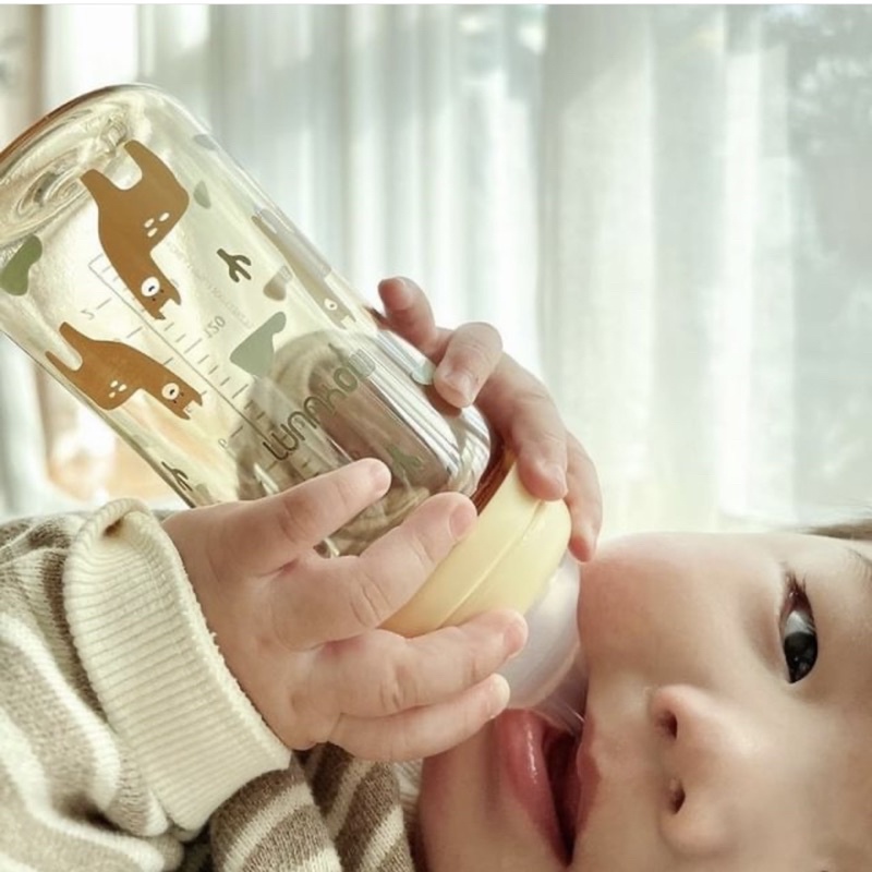 Bình sữa Moyuum Lạc Đà, Moyuum Vàng, Moyuum llama edition 170-270ml