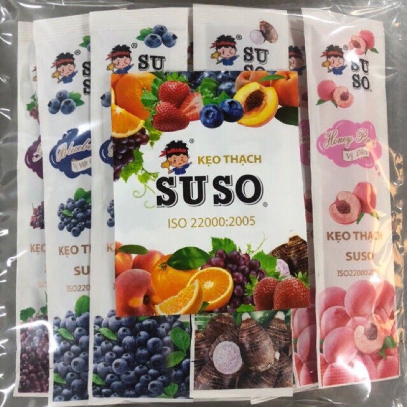 Kẹo thạch Suso thanh dài 800g 1 túi