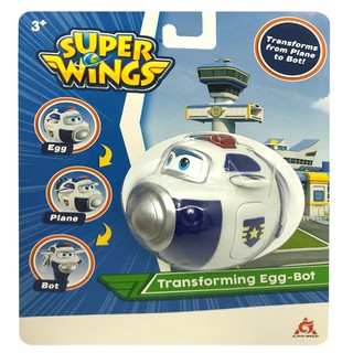 Bệ phóng quả trứng Super Wings - Mô hình cánh sát Paul