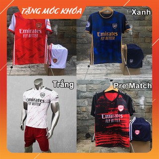 [TẶNG MÓC KHÓA] Đồ đấu Arsenal 2020/2021 Người lớn Trẻ Em