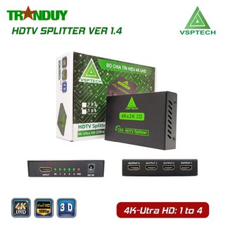 Bộ chia cổng Hdmi  Box Chia Hdmi 1 ra 4