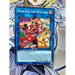 [ Đỗ Lạc Shop ]  Thẻ Bài Mint90 Yugioh Link Prank-Kids Bow-Wow-Bark - HISU-EN021 - Super