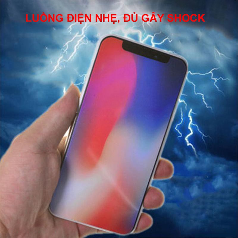 Điện Thoại Đồ Chơi Giật Điện - Đồ Chơi Cá Tháng Tư Troll Bạn Bè iPhone Giật Điện Giống Thật