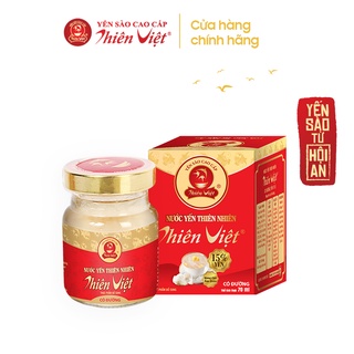 Nước yến sào Thiên Việt (Hủ 70ml) - Hàng chính hãng fullbox