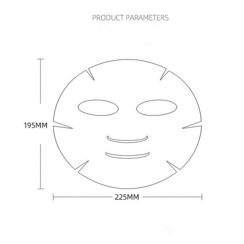 Mặt nạ dạng nén bằng vải không dệt siêu mỏng dùng 1 lần DIY | BigBuy360 - bigbuy360.vn