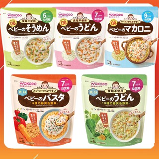 Mì Somen Udon Nui Wakodo Tách Muối Nhật Bản Cho Bé Ăn Dặm 5,7,9 Tháng Tuổi