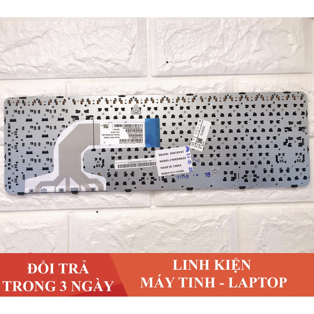 [Mã ELFLASH5 giảm 20K đơn 50K] BÀN PHÍM LAPTOP HP Pavilion 15-E000 15-N000 15-N100