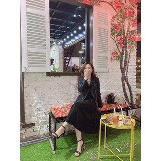 chân váy xếp ly quốc dân