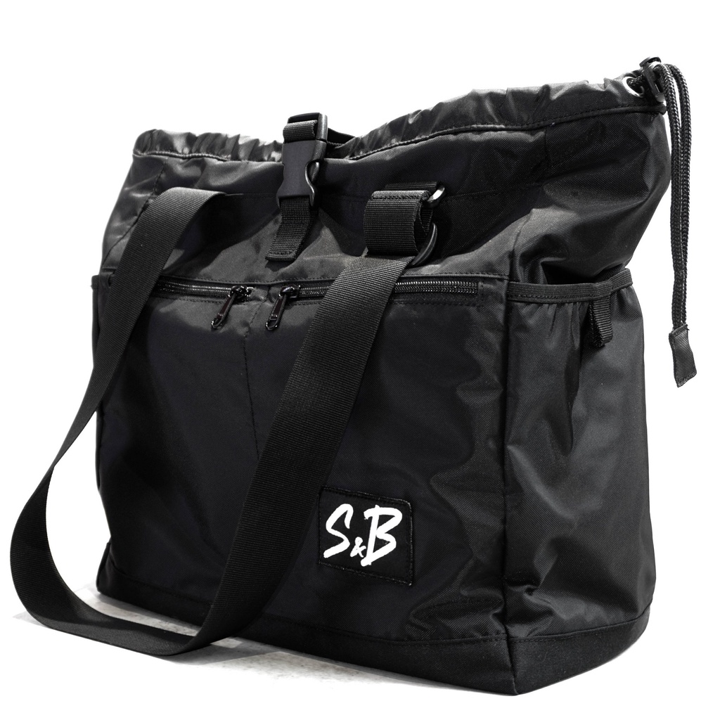 Ultility Tote Bag túi tiện lợi chính hãng thương hiệu S&B màu đen