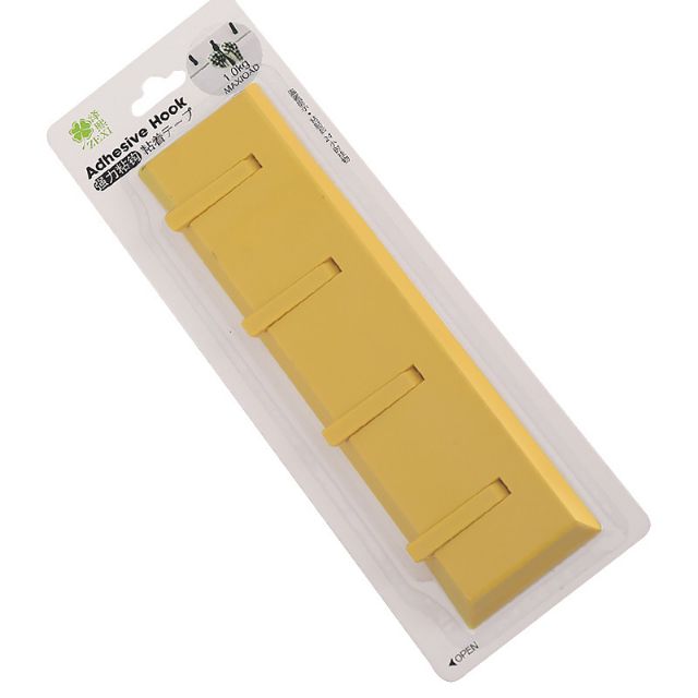 Thanh 4 móc dán tường treo đồ tiện dụng