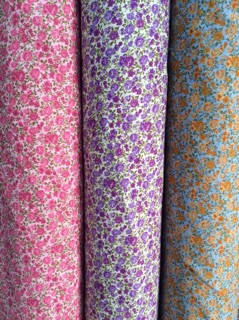 vải thô hoa hồng zara