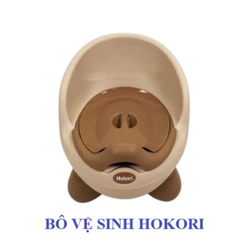 [FREE SHIP]BÔ GHẾ VỆ SINH TRẺ EM HOKORI