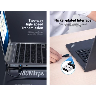 [ Usb3.0  to Usb 3.0 ] Cáp 2 đầu USB 3.0 / USB 2.0 Vention CON / COJ