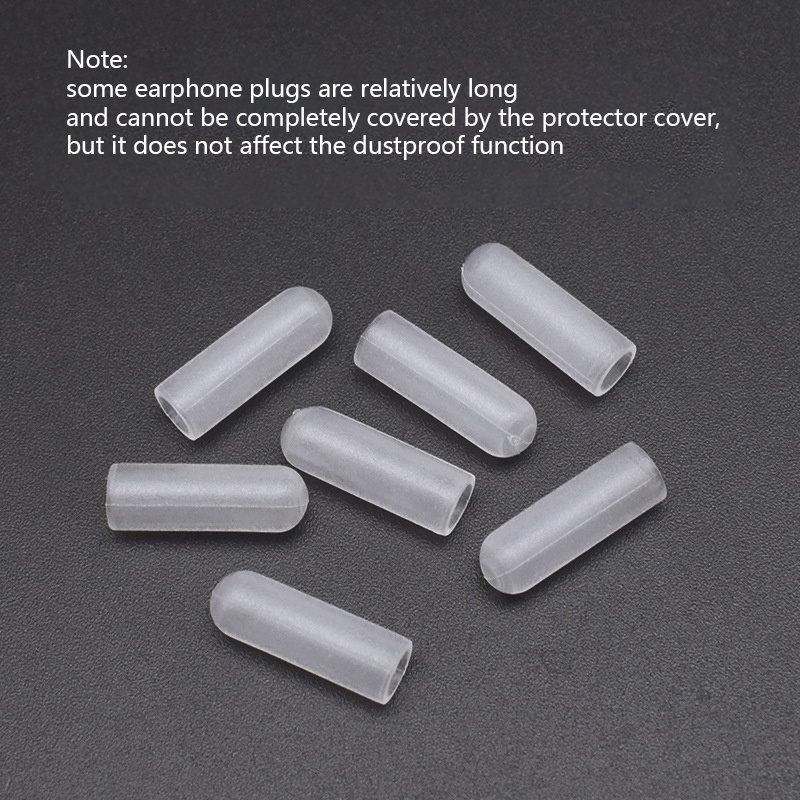 Vỏ bọc trong suốt bảo vệ cho đầu cắm tai nghe kích thước 3.5mm