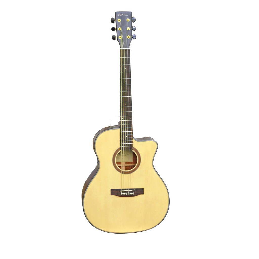 Đàn Guitar Acoustic Poshman N11AC+ Tặng bao mỏng +capo + pic + ty chỉnh cần