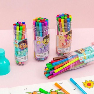 Bộ bút màu nước 12 màu hộp hình chim dễ thương cho bé