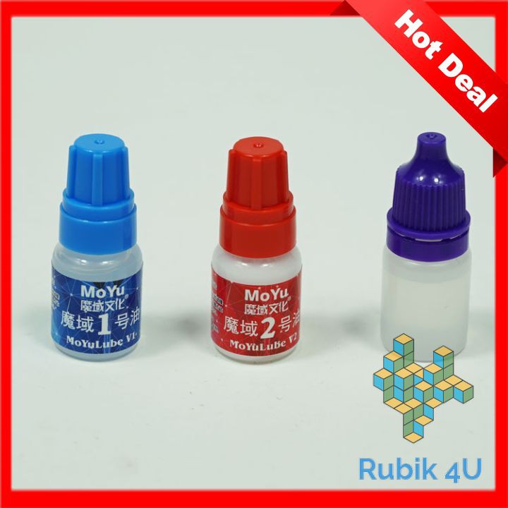 Dầu Bôi Trơn Cho Rubik MoYu Lube v1 v2 v3 Phụ Kiện Đồ Chơi Rubik