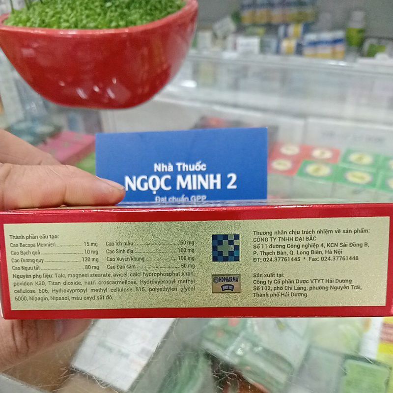 ✅ [Chính Hãng] Hoạt Huyết Bổ Máu Đại Bắc. (Hộp 30 viên)