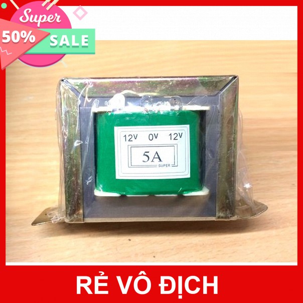 NGUỒN BIẾN ÁP 5A ĐỐI XỨNG 12v