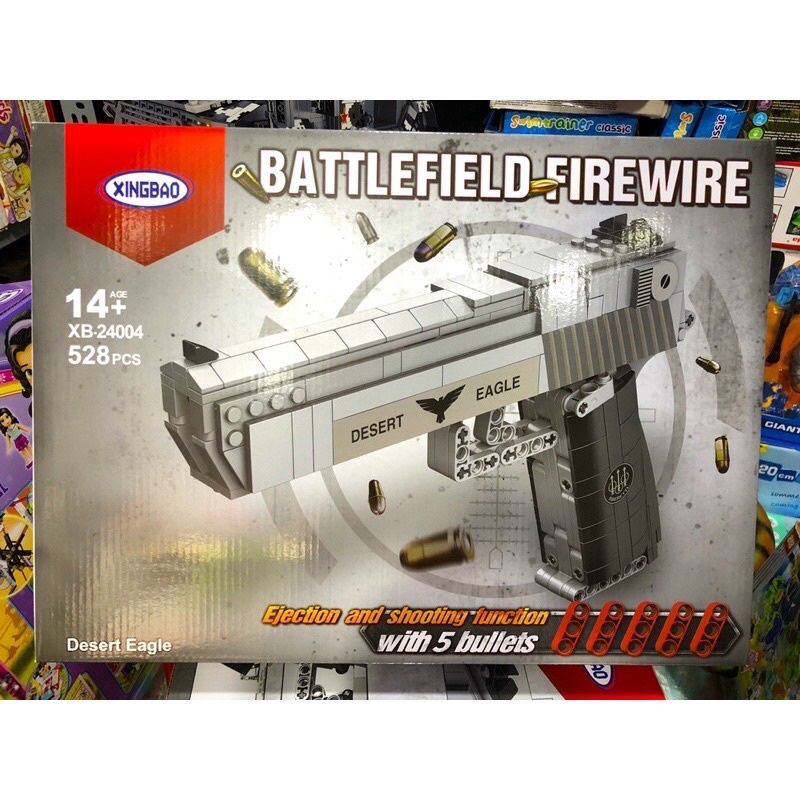 Đồ chơi lắp ráp ghép mô hình lục Technic Glock Pistol xếp hình Xingbao XB-24004