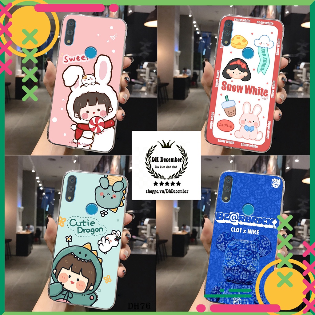 Ốp lưng Vsmart STAR 3 in hình 3D lucky, gấu Beer xinh xắn - KHÔNG NÊN BỎ LỠ