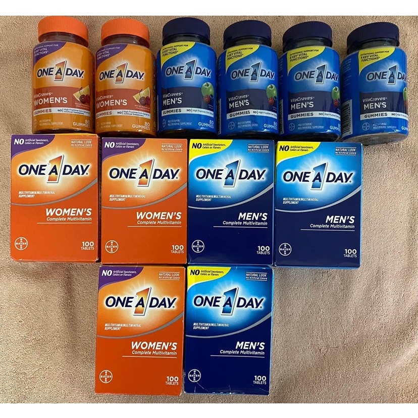 Vitamin One A Day cho nam nữ One A Day Women’s Multivitamin - 68 Auth Official