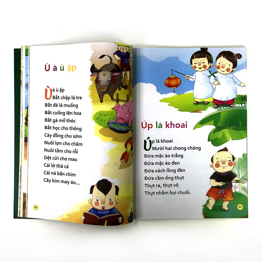 Sách Combo Đồng dao Thơ Truyện cho bé học nói ( quyển lẻ tùy chọn lẻ )
