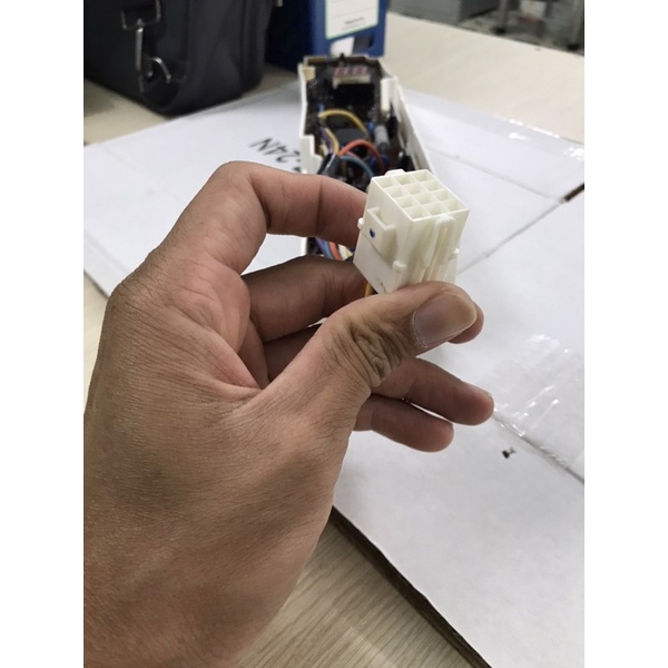 Bo mạch máy giặt Sanyo 4 phím crack 11 chấu tháo máy zin