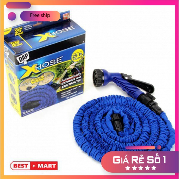 🔏Hàng Loại 1🔏 Vòi Rửa Xe, Tưới Cây, Vòi Xịt Rửa Thông Minh Giãn Nở Magic Hose Giãn Nở 15/30M