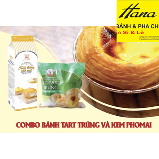 Combo tart trứng