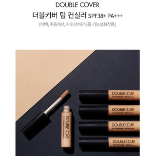 Kem che khuyết điểm dưỡng ẩm cho da tonymoly double cover tip concealer / spf38+ pa+++