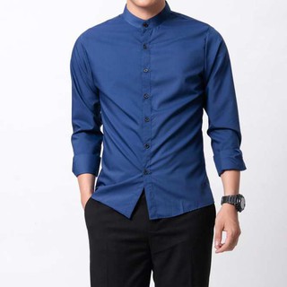Áo Sơ Mi Nam Cổ Trụ