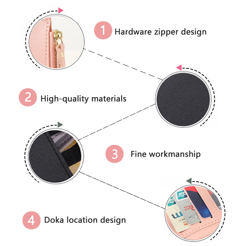 Ví đựng thẻ nữ thời trang phong cách Hàn Quốc