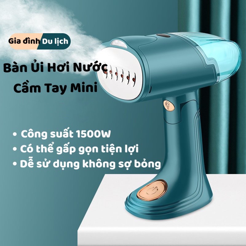 Bàn Ủi Hơi Nước Bàn Là Cầm Tay Mini Nhỏ Gọn Tiện Ích SHIP TOAN QUỐC 1 Đổi 1 Trong 7 Ngày