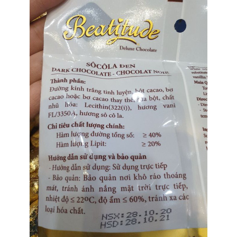 Socola viên tim ăn rất ngon.