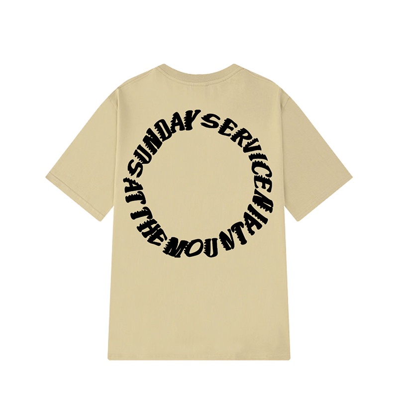 IELGY Áo thun cotton ngắn tay phong cách hiphop