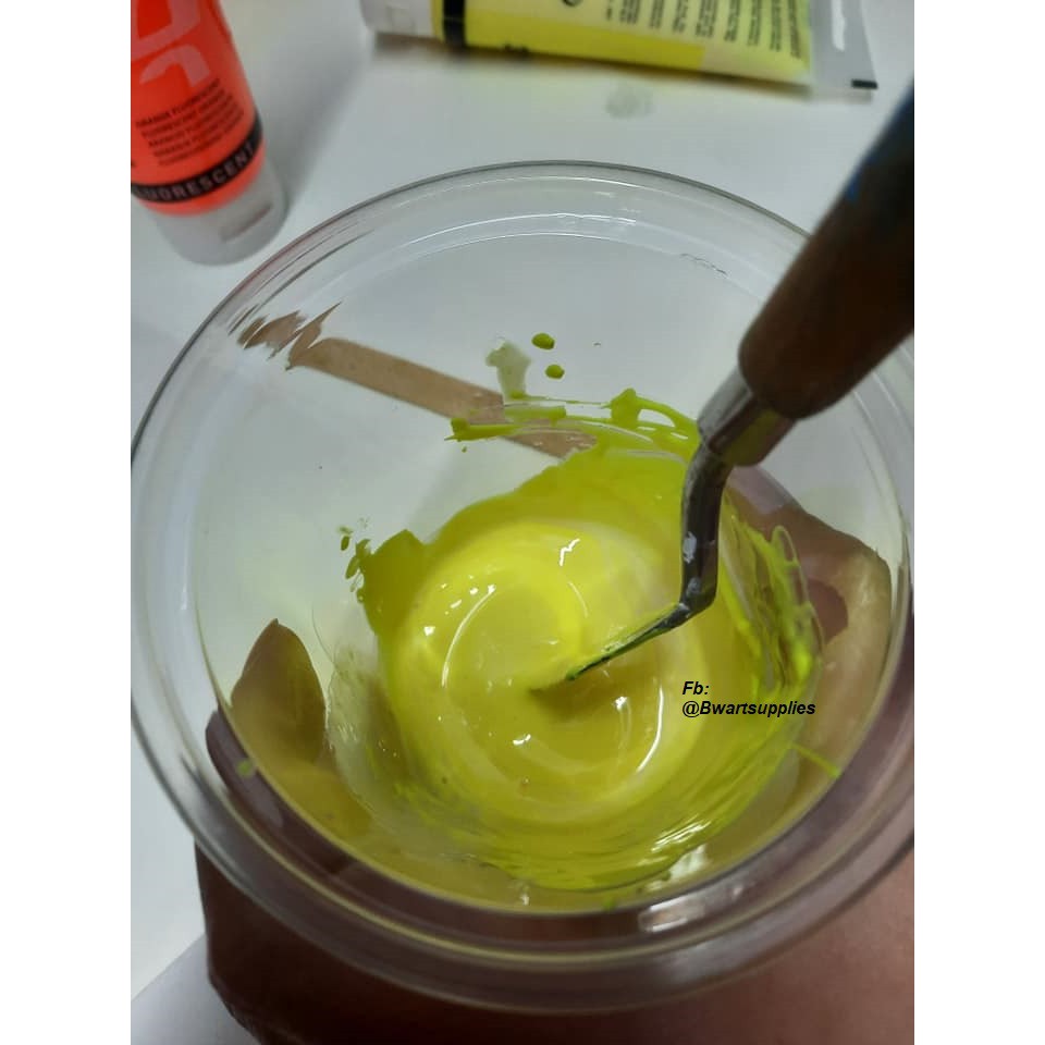 Dung môi pha lỏng, loãng màu acrylic, Mont marte 240ml (Pouring medium)