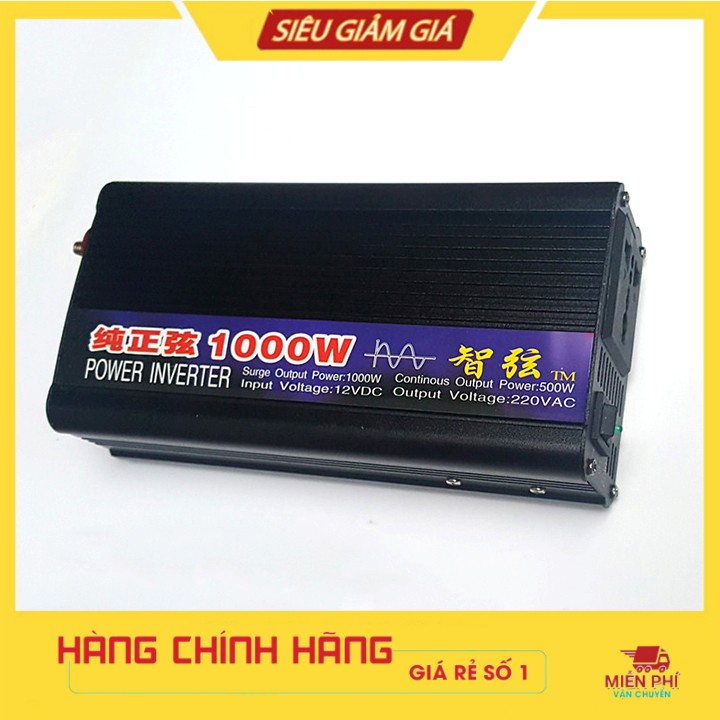 Máy Kích Điện Inverter 1000W Sin Chuẩn