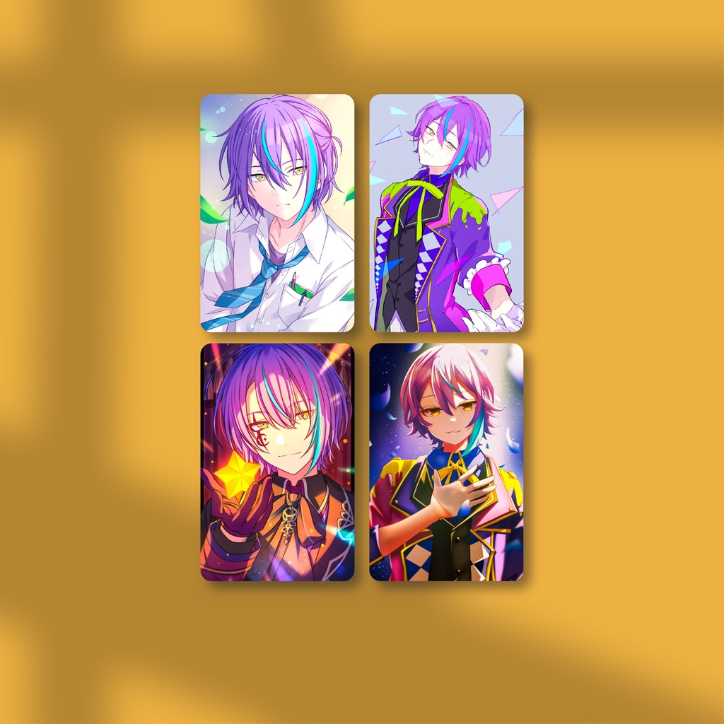 [ PHOTOCARD ] Thẻ Card Bo Góc Nhân Vật Kamishiro Rui Trong Anime Wonderlands x Showtime  - Giấy Bìa Cứng - Có Màng Cán