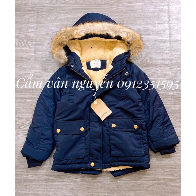 Áo Parka Trung Quốc xuất khẩu cho bé(17-33kg)