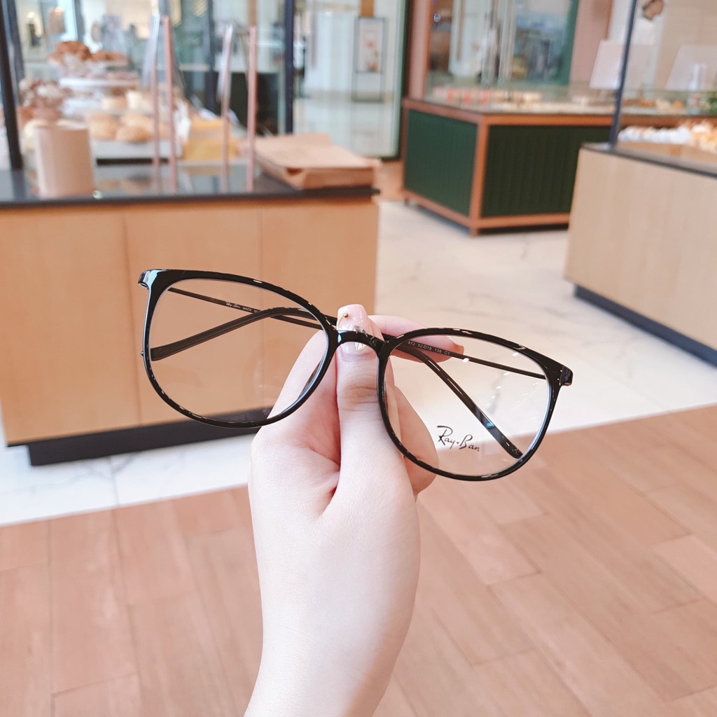 Cắt kính mắt cận-loạn  Gọng kính cận vuông kim loại Rb872 | BigBuy360 - bigbuy360.vn