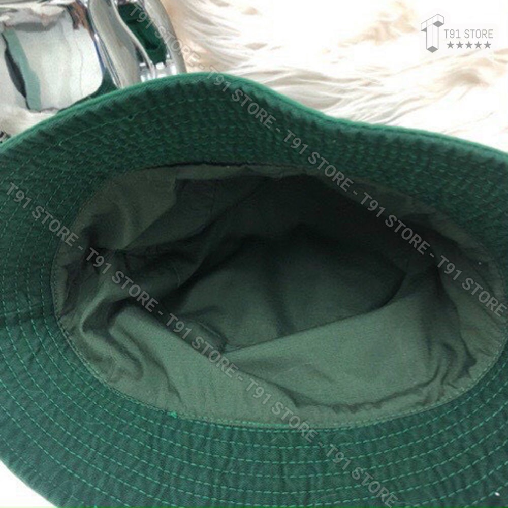 Nón vành L.A màu xanh HOTTREND - Mũ bo cụp màu sắc nổi bật, cá tính phù hợp cho cả nam và nữ dễ mix đồ